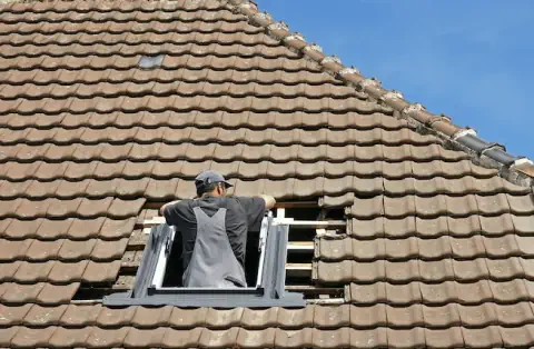 Pose de velux - Wanquetin